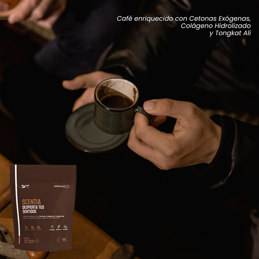 SCENTIA - Café con Tonkat Ali y Cetonas Exógenas